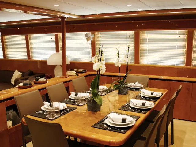 Yacht Project Steel saloon