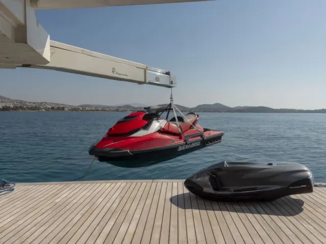 Yacht Project Steel side view