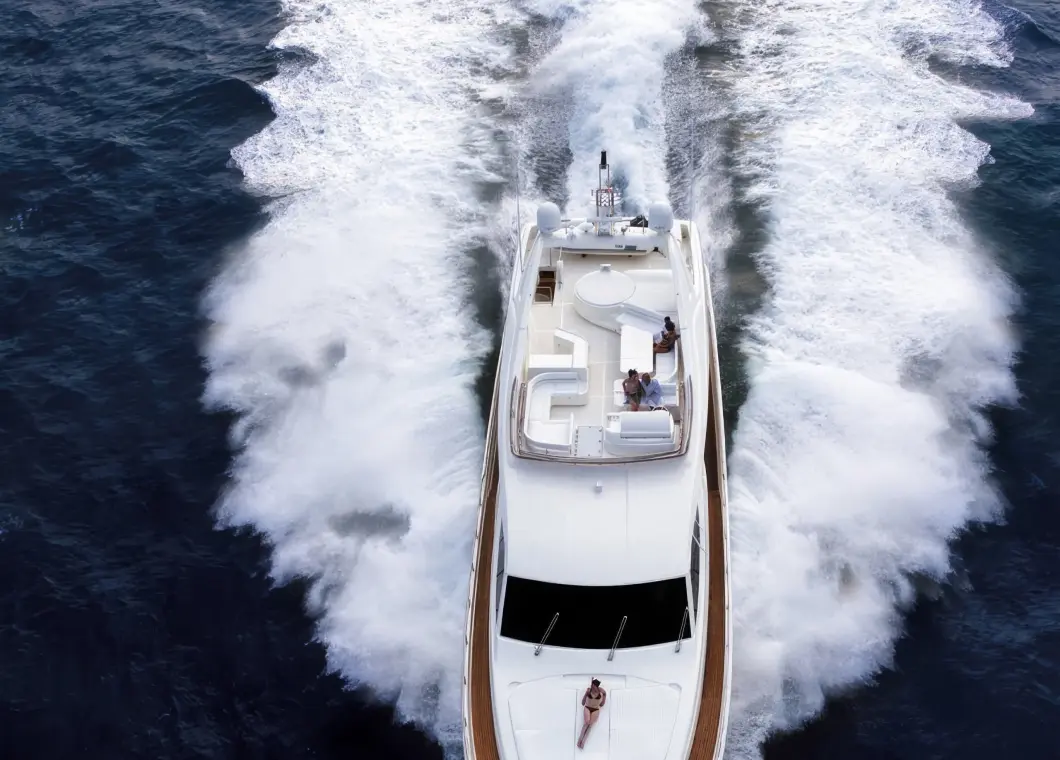 Yacht Day Off top-down view