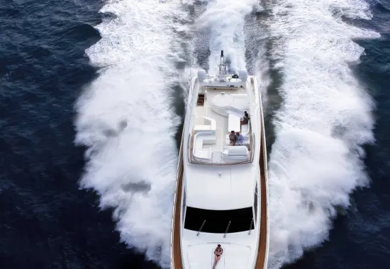 Yacht Day Off top-down view