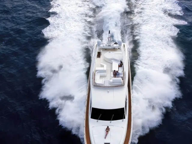 Yacht Day Off top-down view