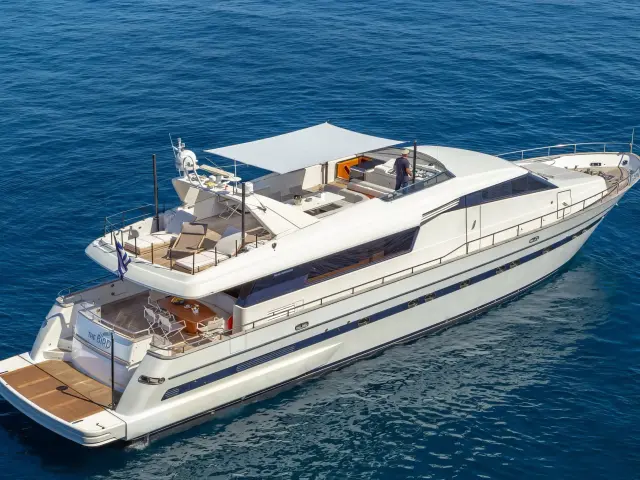 Yacht The Bird side view