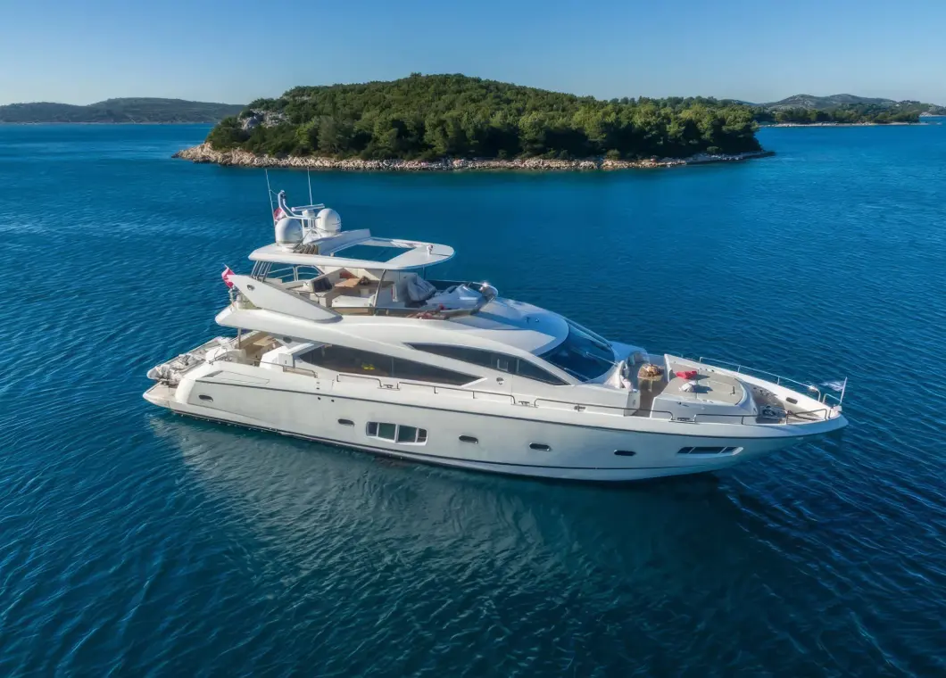 Yacht Spirit of the Sea side view