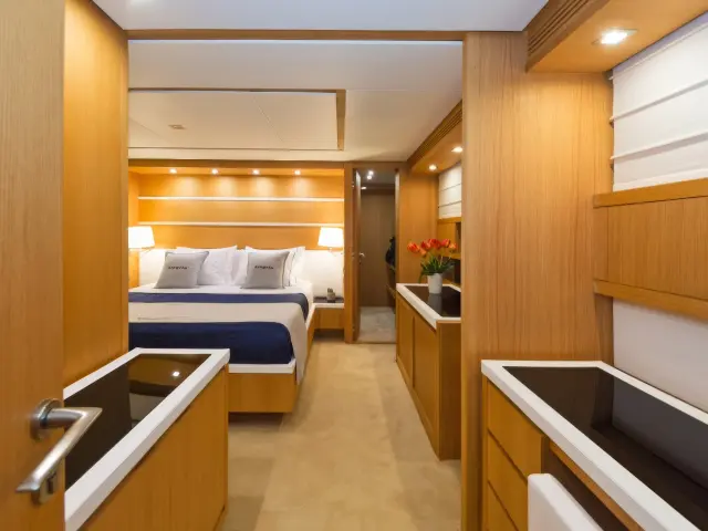 Yacht Alegria cabin
