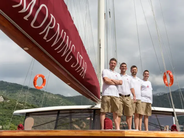 Yacht Morning Star crew